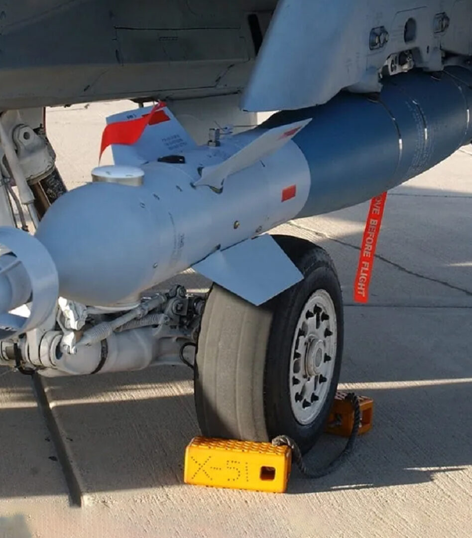 Laser-guided paveway smart munitions